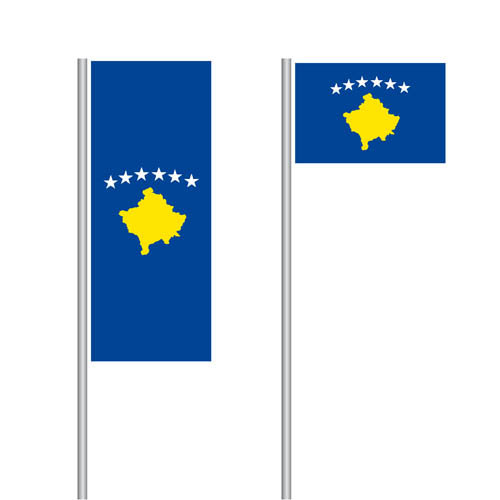 Flagge Fahne Kosovo 30 x 45 cm 