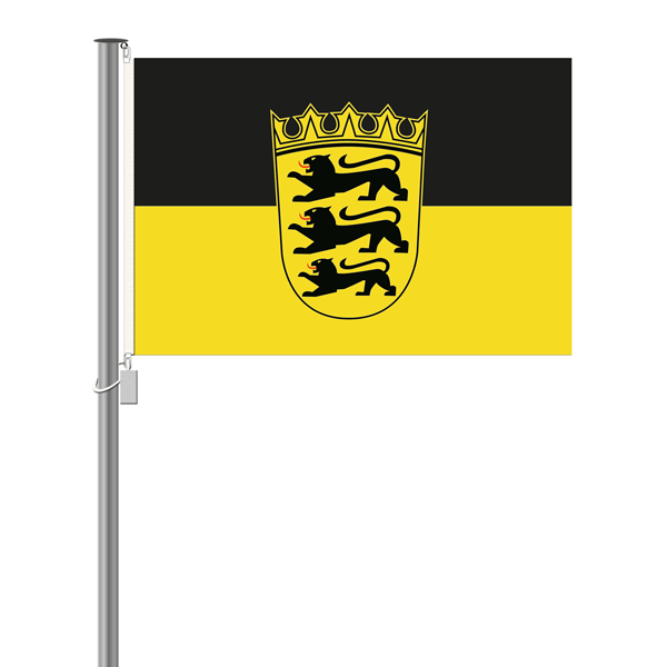 Baden-Württemberg Flagge - Querformat