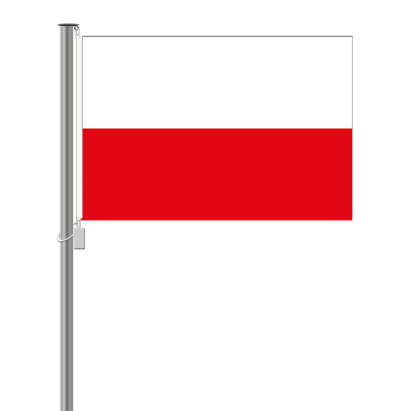 Thüringen Flagge - ohne Wappen - Querformat