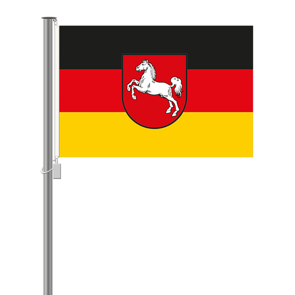 Niedersachsen Flagge - Querformat