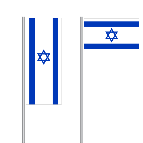 Israel Flagge – hochwertige Flaggen online kaufen
