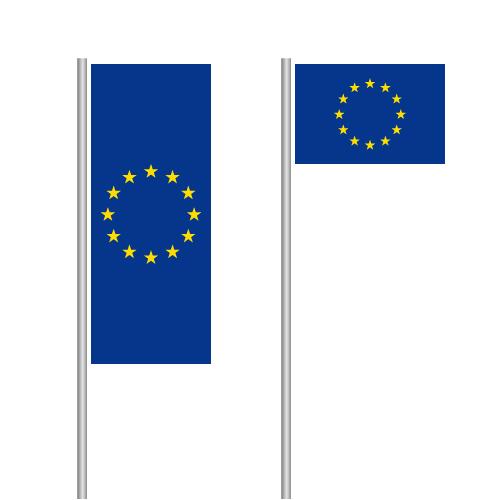 Europafahne in alle Standard Größen