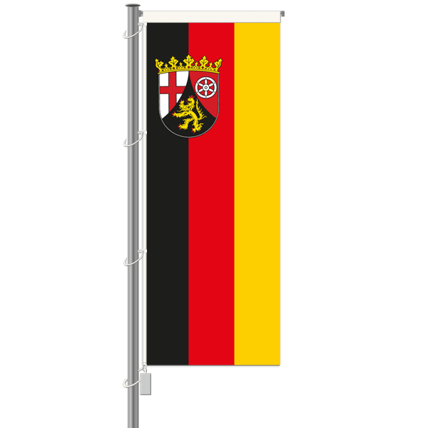 Rheinland-Pfalz Auslegerfahne